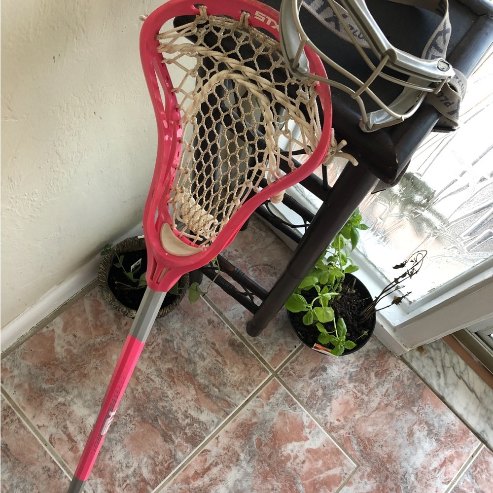 Stx lacrosse stick and goggles girls